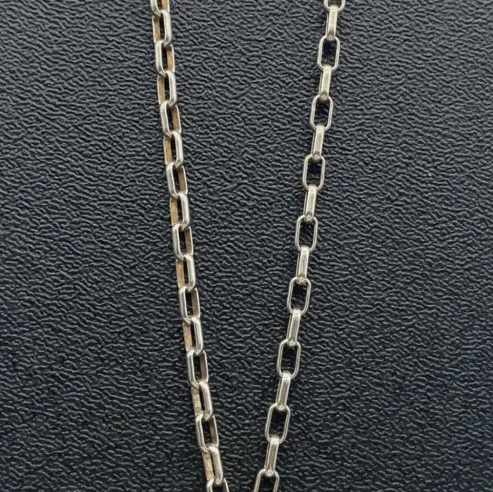 ** SOLD ** SOLD**🌹GUCCI Interlocking Double G 925 Unisex Necklace -EUC - Picture 7 of 12